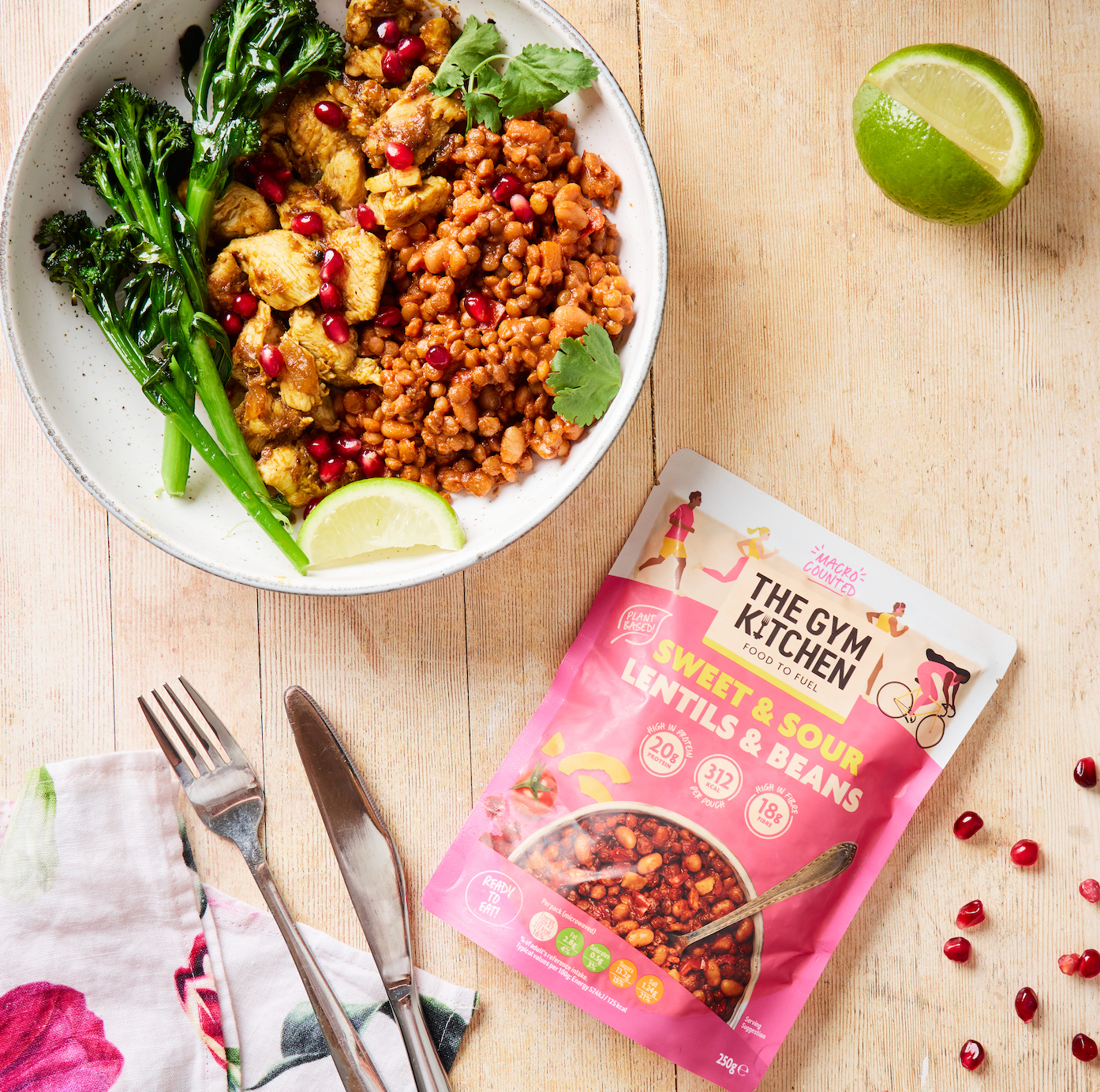 Sweet & Sour Lentils & Beans - 6 x 250g