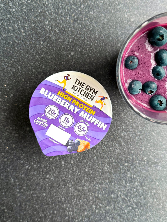 Blueberry Muffin Protein Smoothie