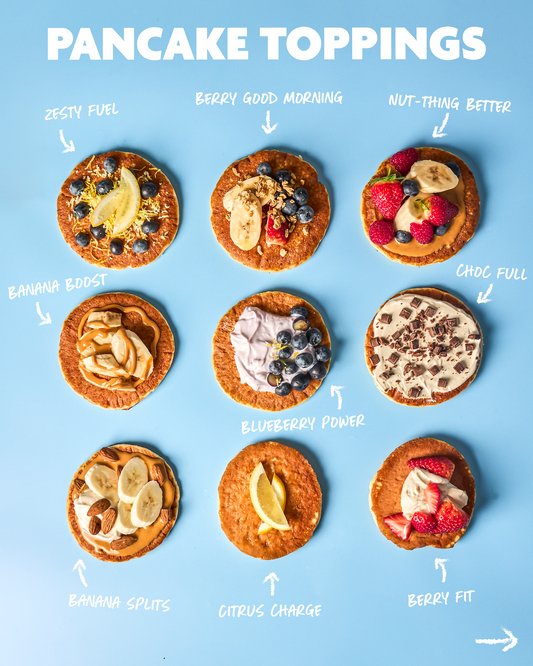 Protein Pancakes: Top It Your Way
