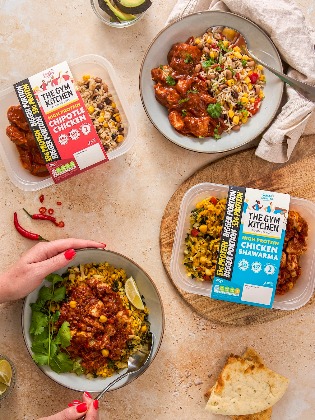 Introducing Our NEW Bigger Portion, Higher Protein Meals