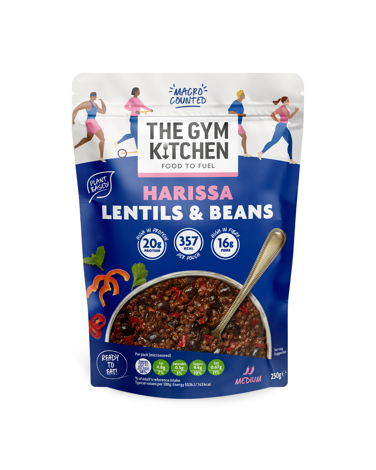 Harissa Lentils & Beans - 6 x 250g