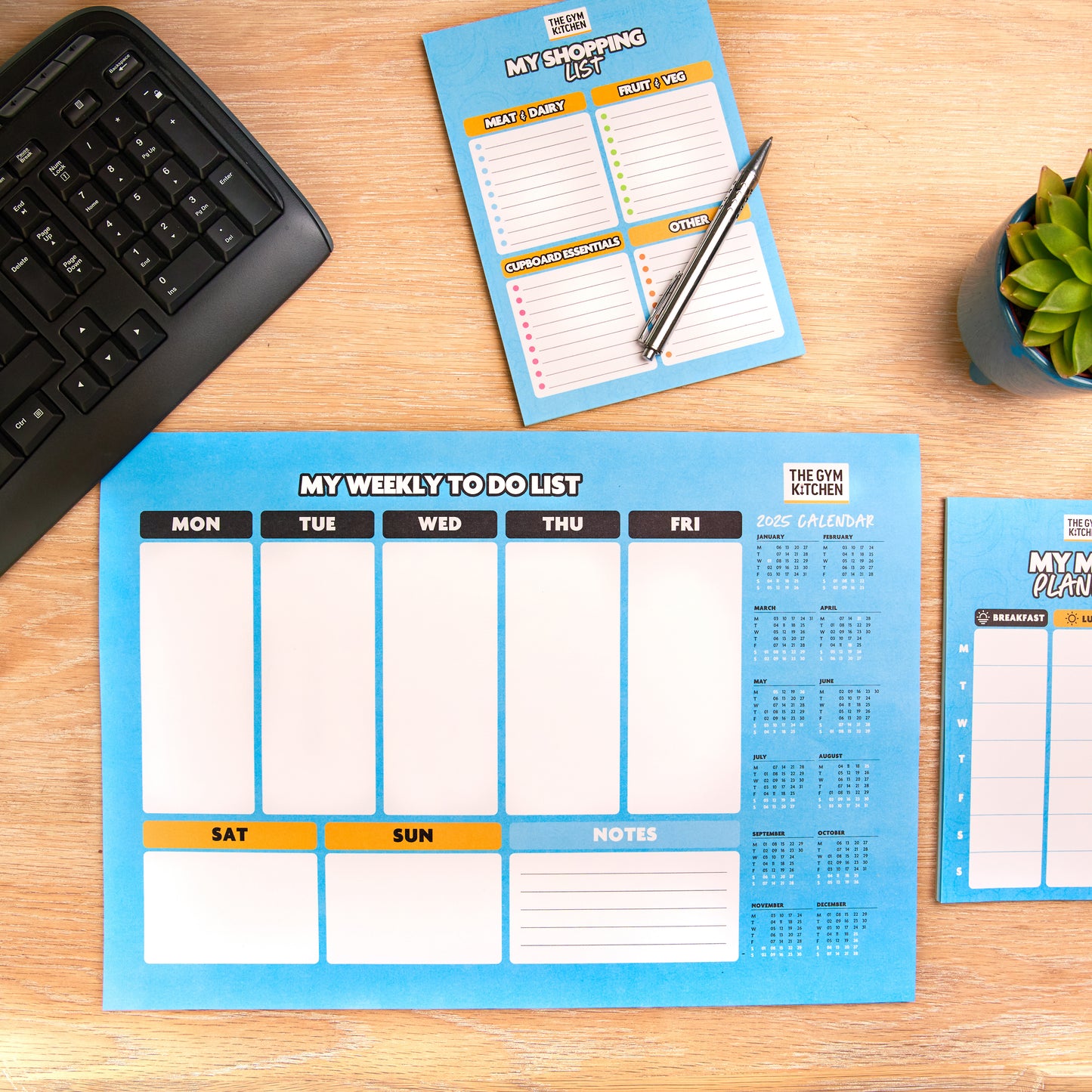 The Gym Kitchen Daily Planner